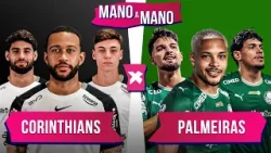 CORINTHIANS X PALMEIRAS: QUEM CHEGA MELHOR? | MANO A MANO DO PAULISTÃO 2026