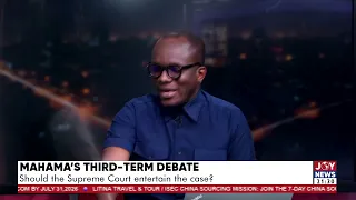 Mahama's third-term debate: From our findings, the president has only one term that ends January 7.