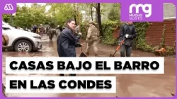 Homes buried in mud: The day after the powerful flash flood in Las Condes