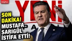 BREAKING NEWS! Political shakeup in the New Party! Mustafa Sarıgül has resigned!