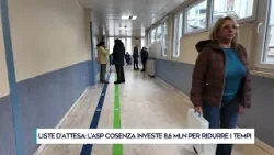 LISTE D'ATTESA: L’ASP COSENZA INVESTE 8,6 MLN PER RIDURRE I TEMPI