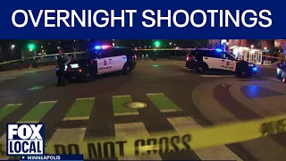 Three overnight shootings in Minneapolis leave man dead, 2 others hurt