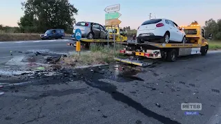 Fatal accident in San Salvo. Head-on collision between two cars on Via Grasceta