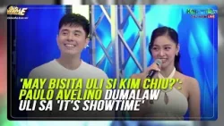 'May bisita uli si Kim Chiu?': Paulo Avelino dumalaw uli sa 'It's Showtime' | ABS-CBN News