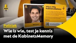 BNR lanceert KabinetsMemory: test je kennis van het nieuwe kabinet BNR lanceert KabinetsMemory: test je kennis van het nieuwe kabinet