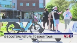 Bird Rides electric scooters return to Greensboro