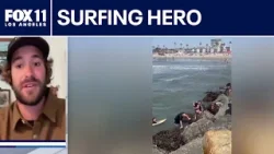 Local hero saves young girl off California coast Local hero saves young girl off California coast
