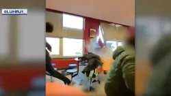 Video gives inside look of SUV crashing into school cafeteria in Midtown Memphis