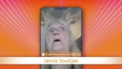 TV Oranje app video message - Jannie Souilljee