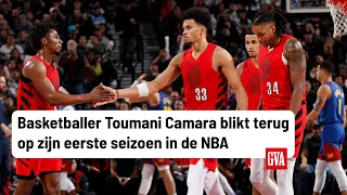 Basketballer Toumani Camara blikt terug op zijn eerste seizoen in de NBA