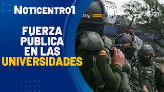 Police intervention on university campuses sparks controversy | Canal 1 Noticias