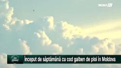 Cod galben de ploi în Moldova
