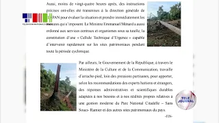 MCC / Alert regarding Sans-Souci Palace