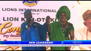 Lions International, Presents Lion Doctor Doris Ken-Otokiti As 2026-2027 District Governor