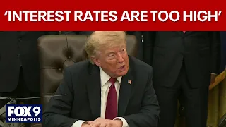 Trump: 'We should have the lowest interest rates anywhere in the world'