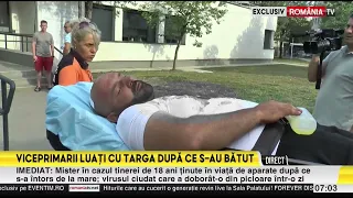 Brawl between deputy mayors in a Mehedinți locality