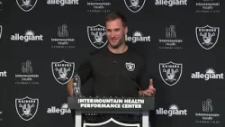 FULL PRESSER: Kirk Cousins holds first press conference as a Las Vegas Raider
