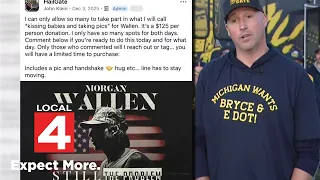 Michigan football tailgate 'Hailgate' leader faces questions over Morgan Wallen ticket sales