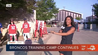 Broncos training camp Day 2