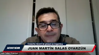 ACONTECER 2nd 08/18 Juan Martin Salas sunflower harvest review part 2