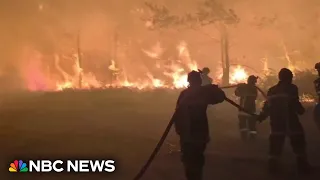 Battling wildfires across Europe