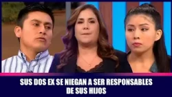 Sus dos ex se niegan a ser responsables de sus hijos | Andrea