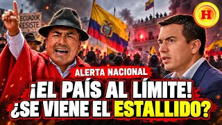 ¿ECUADOR A LAS CALLES? Leonidas Iza Y La CONAIE Preparan MOVILIZACIÓN Masiva Ante DESIDIA ESTATAL