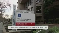 Kaiser nurses return to work Tuesday as strike ends