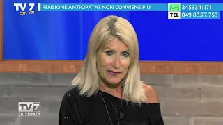 Tv7 con Voi 11/9/2026 - Pensione anticipata? Non conviene più