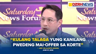 Adiong: Puro rehash ang pahayag ng kampo ni VP Sara