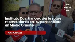 Instituto Duartiano advierte sobre repercusiones en RD por conflicto en Medio Oriente