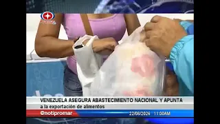 Venezuela Secures National Supply and Targets Food Exports