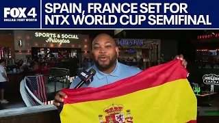 Spain heads to North Texas for World Cup semifinal vs. France