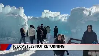 Ice Castles not returning to Cripple Creek this winter