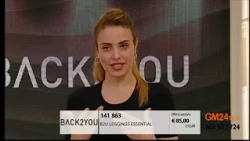 GM24TV BACK2YOU LEGGINGS E MAGLIA ESSENTIAL IN BIOCERAMICA CON ROMINA CARANCINI