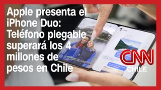 Apple presenta el iPhone Duo: Teléfono plegable superará los 4 millones de pesos en Chile