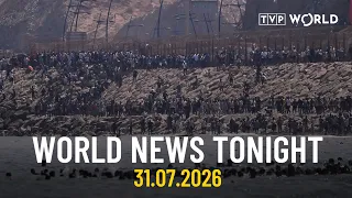 Nearly 60,000 migrants flood Spain’s Ceuta in 24 hours | World News Tonight