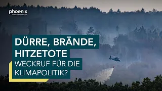 Presseclub: Dürre, Brände, Hitzetote: Weckruf für die Klimapolitik?