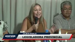 Marcos Juárez: Conferencia de prensa de autoridades provinciales por tema PAMI