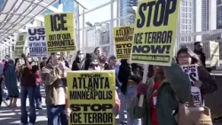 ICE Protests remain peaceful despite arrests: Officials