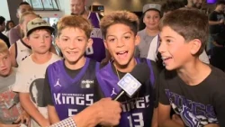 Sacramento Kings fans gather at Golden 1 Center for Fan Fest