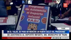CINCO TV - NUEVO CICLO DEL PROGRAMA DE ASISTENCIA AL DEPORTE INFANTIL DEL MUNICIPIO DE TIGRE