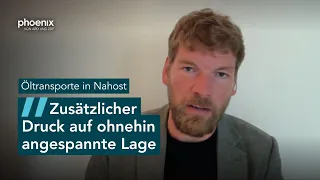 Sicherheitsexperte Moritz Brake zu zunehmenden Energie-Engpässen im Nahen Osten | 14.09.26