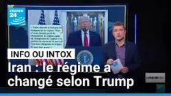 Guerre en Iran : le discours de Donald Trump à la loupe • FRANCE 24