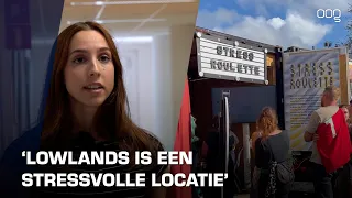Groningse wetenschappers onderzoeken stress op Lowlands