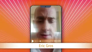 TV Oranje app video message - Eric Gros