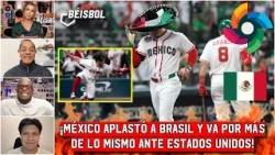 MÉXICO DERROCHA PODER vs BRASIL antes de ir contra ESTADOS UNIDOS en el CLÁSICO | ESPN Beisbol