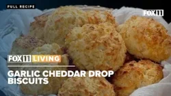 Печенье с чесноком и сыром чеддер; пикантный гарнир от FOX 11 Living