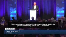 Idaho Democratic Party gala featuring Minnesota Gov. Tim Walz met with protesters