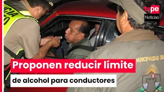 Congressman Luis Quispe Candia proposes lowering the blood alcohol limit and restricting tinted w...